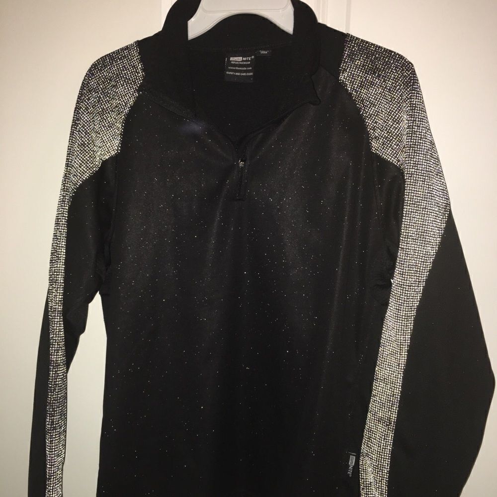 Illuminate reflectivewear reflective cycling running marathon performance shirt